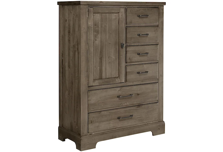 Cool Rustic Standing Chest by Artisan & Post at Esprit Decor Home Furnishings